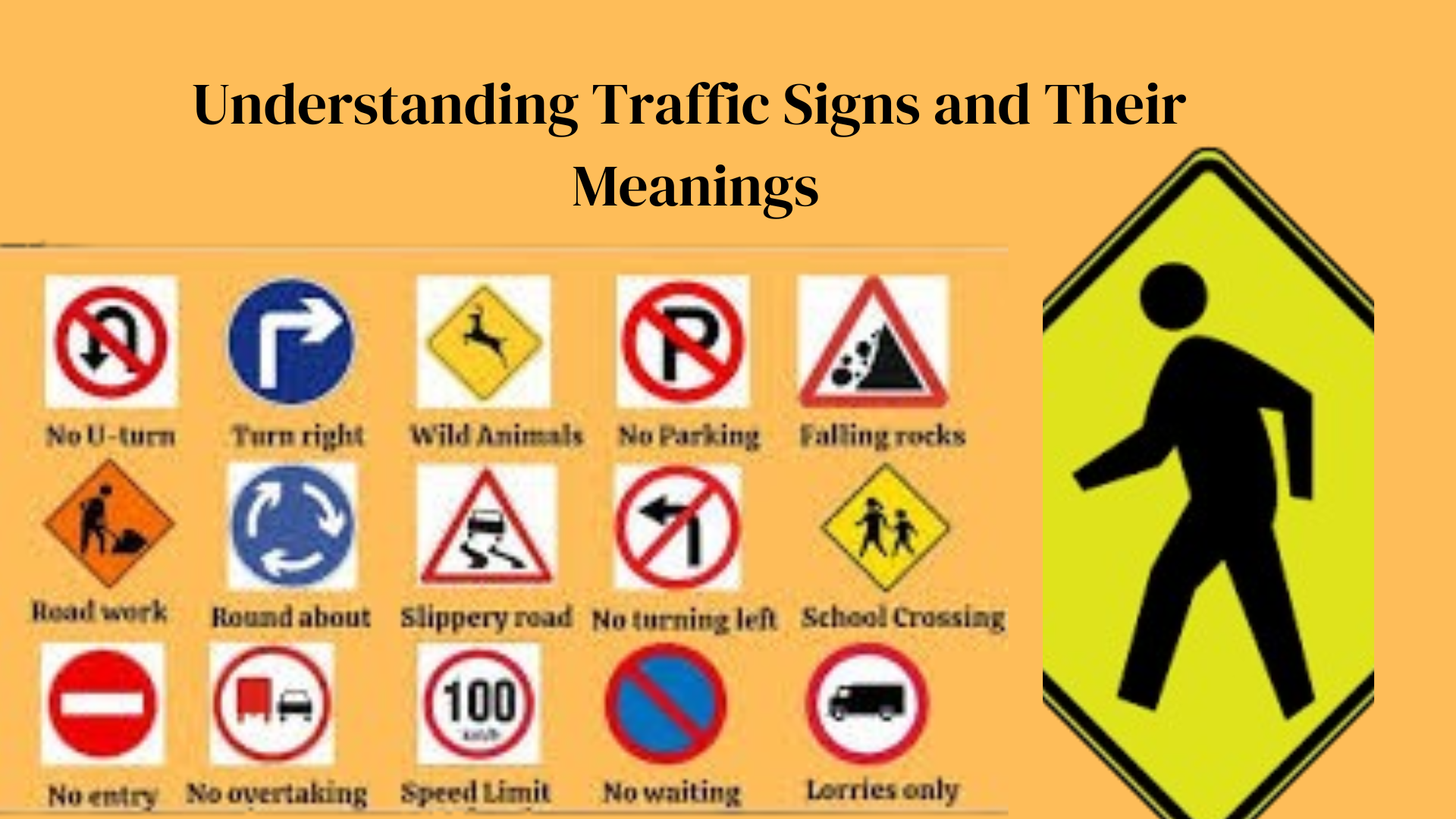 Traffic Signs and Meaning