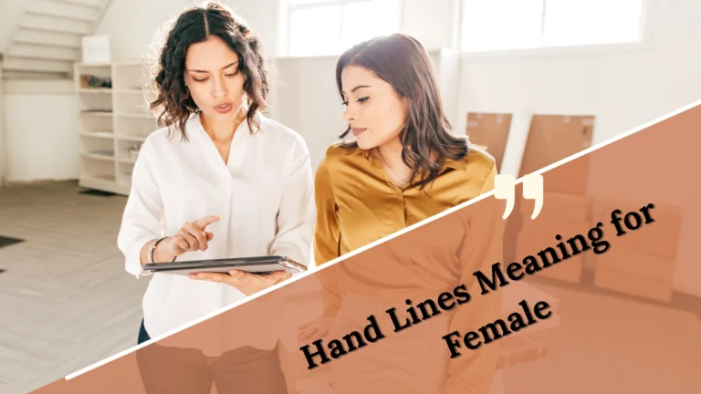 Hand Lines Meaning for Female